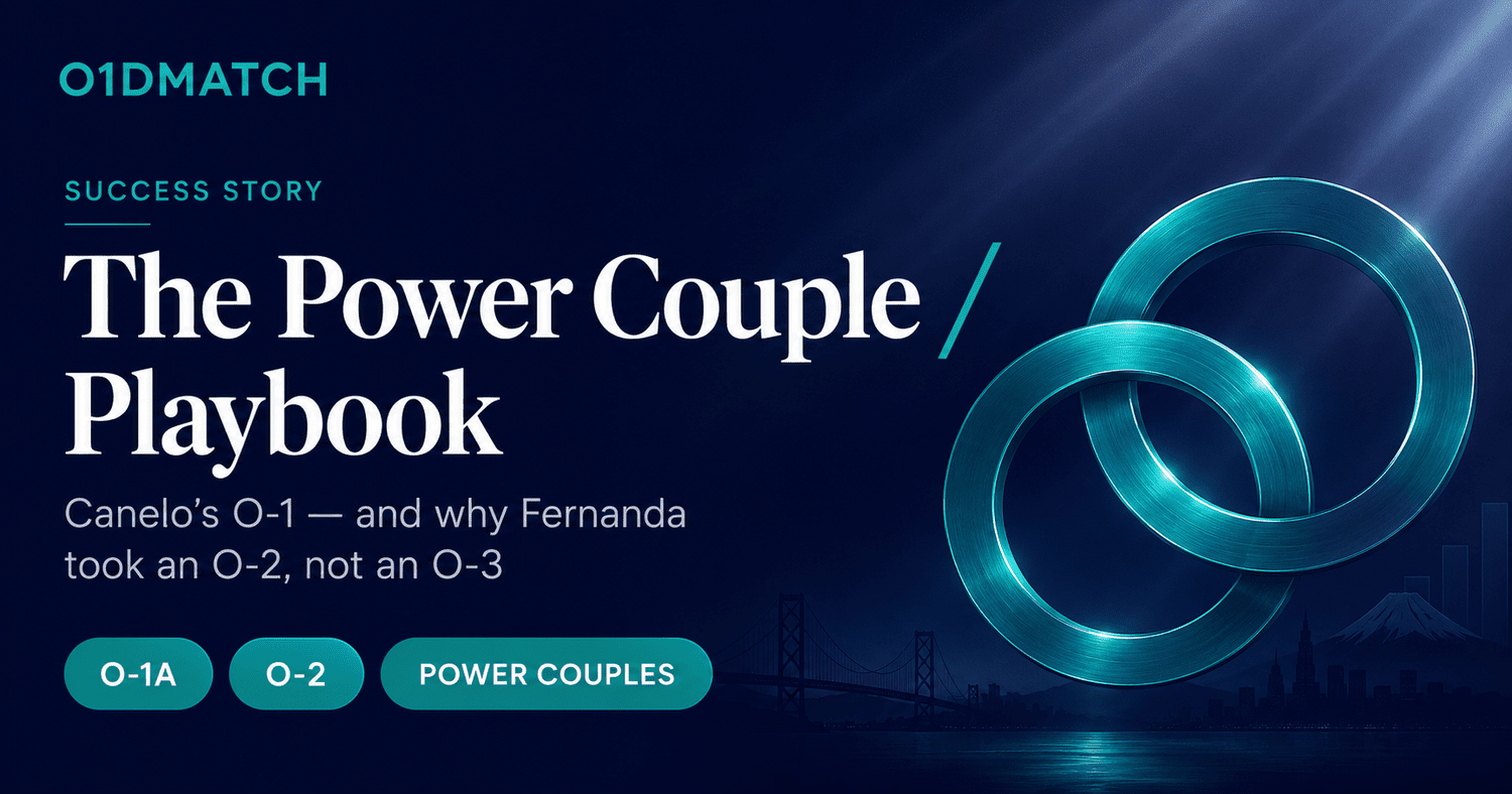 The Power Couple Playbook: Canelo's O-1, Fernanda's O-2